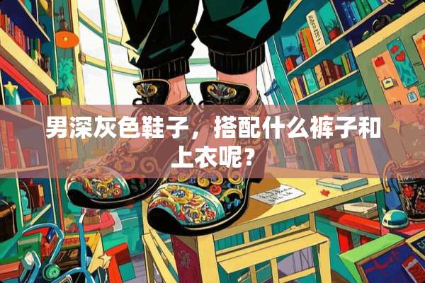 男深灰色鞋子，搭配什么裤子和上衣呢？
