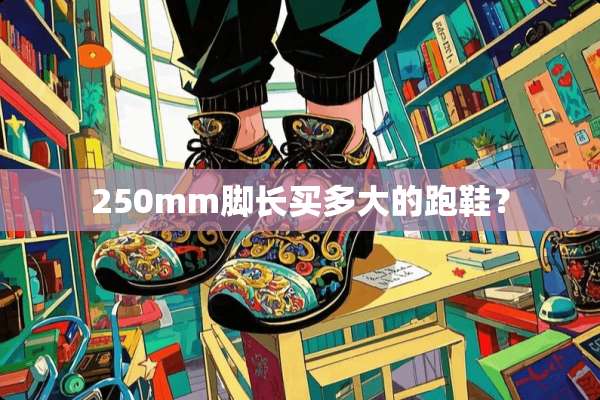 250mm脚长买多大的跑鞋？