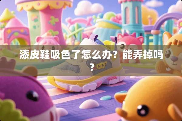 漆皮鞋吸色了怎么办？能弄掉吗？
