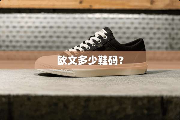 欧文多少鞋码？