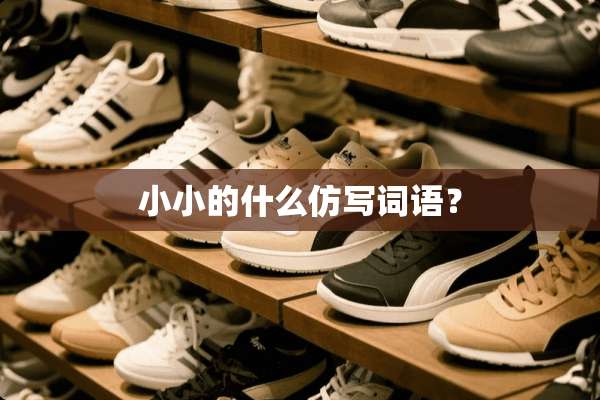 小小的什么仿写词语？