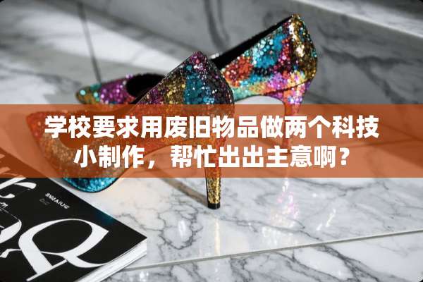 学校要求用废旧物品做两个科技小制作，帮忙出出主意啊？