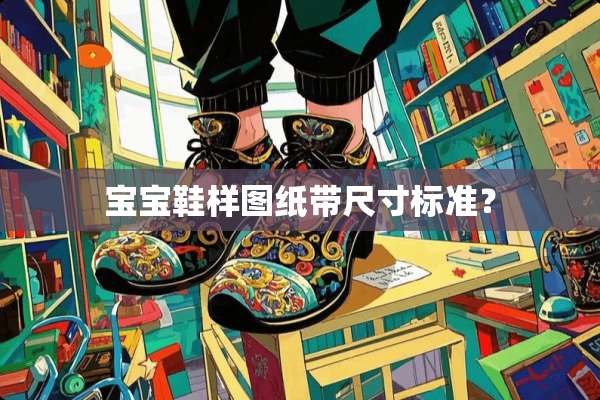 宝宝鞋样图纸带尺寸标准？