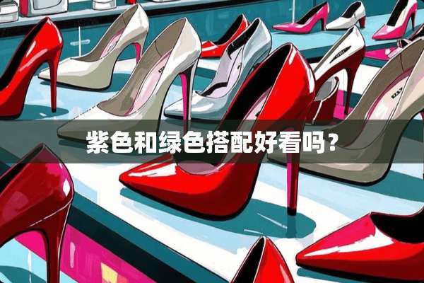 紫色和绿色搭配好看吗？