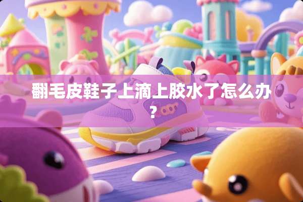 翻毛皮鞋子上滴上胶水了怎么办？