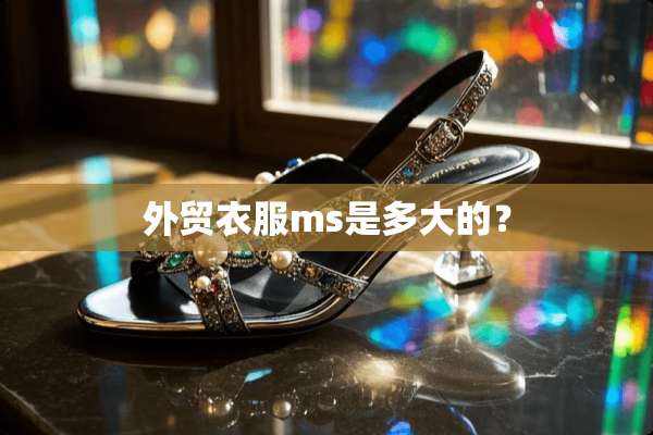 外贸衣服ms是多大的？