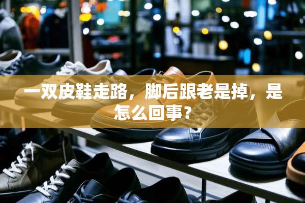 一双皮鞋走路，脚后跟老是掉，是怎么回事？