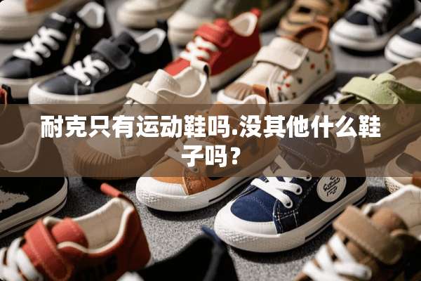 耐克只有运动鞋吗.没其他什么鞋子吗？