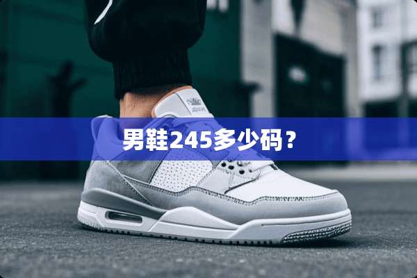 男鞋245多少码？