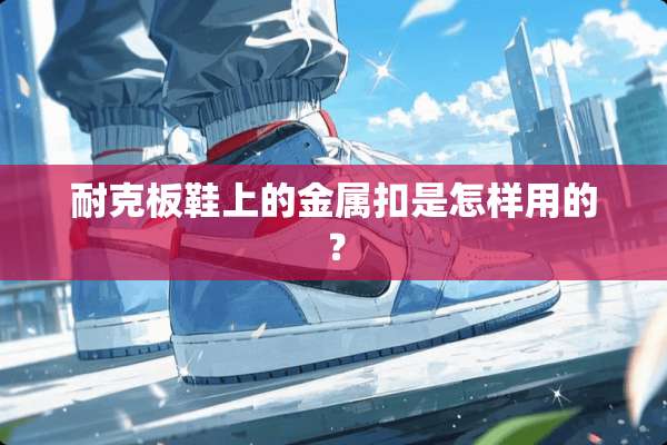 耐克板鞋上的金属扣是怎样用的？