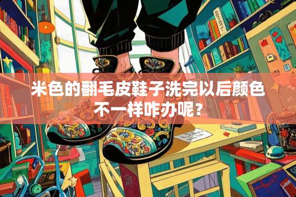 米色的翻毛皮鞋子洗完以后颜色不一样咋办呢？