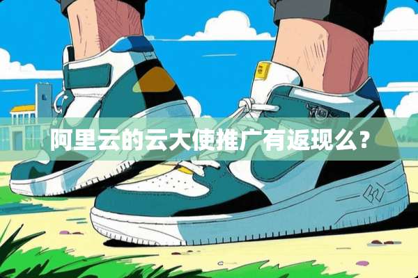 阿里云的云大使推广有返现么？
