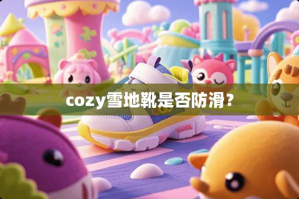 cozy雪地靴是否防滑？