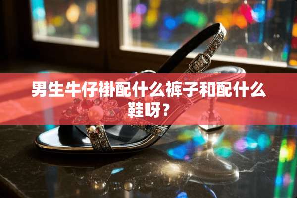 男生牛仔褂配什么裤子和配什么鞋呀？