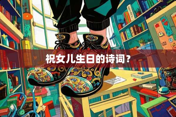 祝女儿生日的诗词？