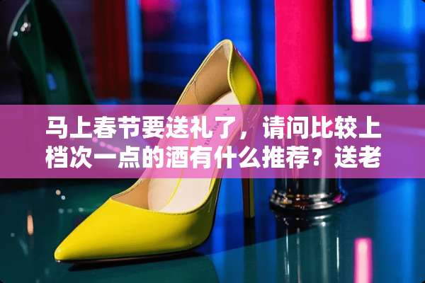 马上春节要送礼了，请问比较上档次一点的酒有什么推荐？送老年人