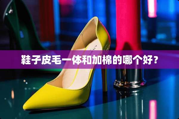 鞋子皮毛一体和加棉的哪个好？