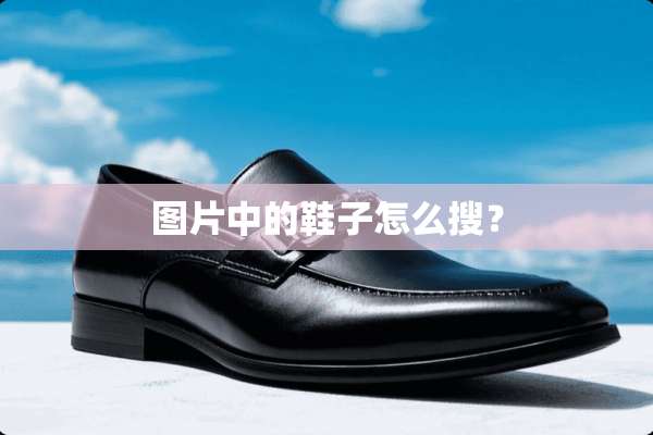 图片中的鞋子怎么搜？