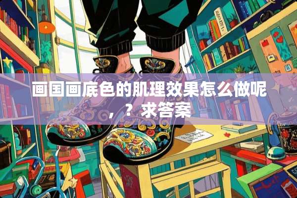 画国画底色的肌理效果怎么做呢，？求答案