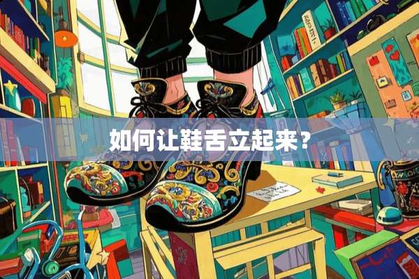 如何让鞋舌立起来？