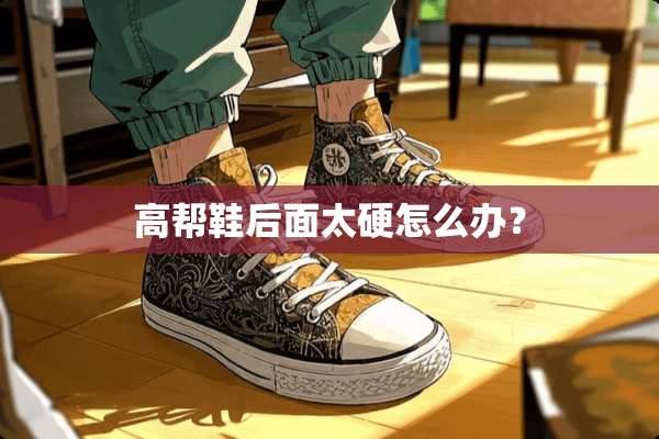 高帮鞋后面太硬怎么办？