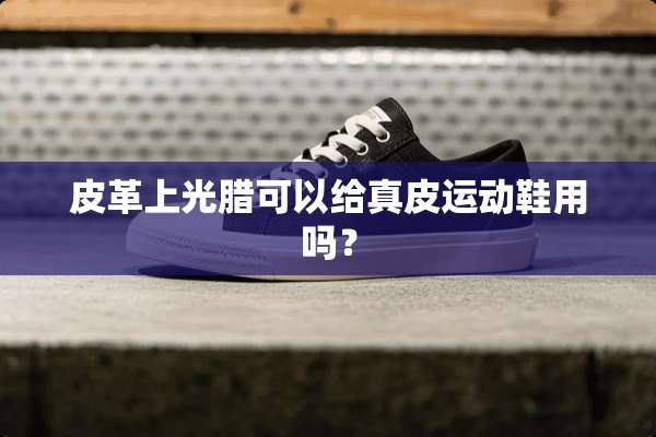 皮革上光腊可以给真皮运动鞋用吗？