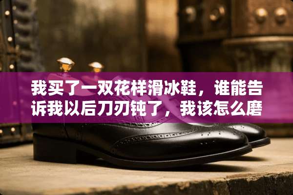 我买了一双花样滑冰鞋，谁能告诉我以后刀刃钝了，我该怎么磨啊？