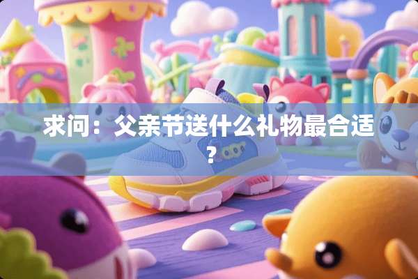 求问：父亲节送什么礼物最合适？