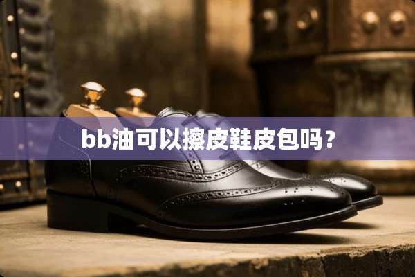 bb油可以擦皮鞋皮包吗？