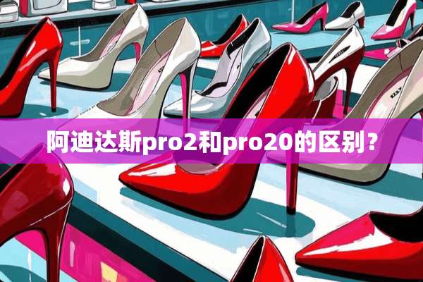 阿迪达斯pro2和pro20的区别？
