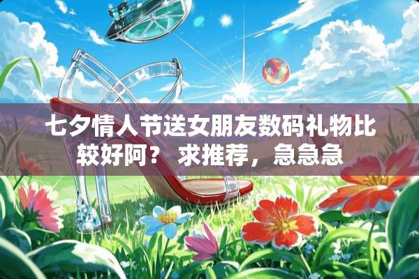 七夕**节送女朋友数码礼物比较好阿？ 求推荐，急急急