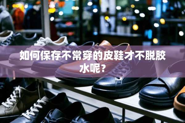 如何保存不常穿的皮鞋才不脱胶水呢？