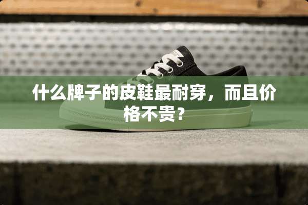 什么牌子的皮鞋最耐穿，而且价格不贵？