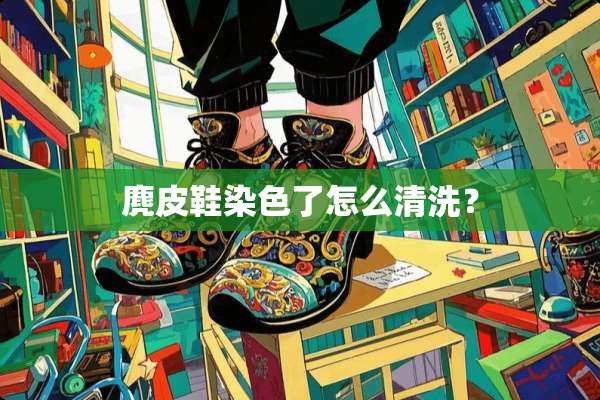 麂皮鞋染色了怎么清洗？