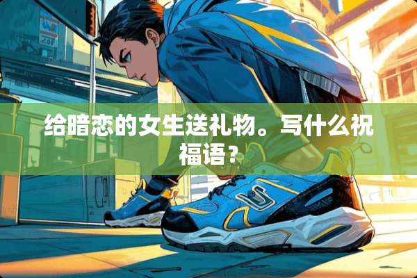 给暗恋的女生送礼物。写什么祝福语？