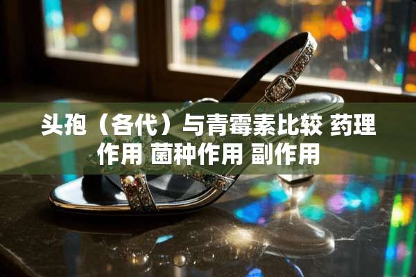 头孢（各代）与青霉素比较 药理作用 菌种作用 副作用