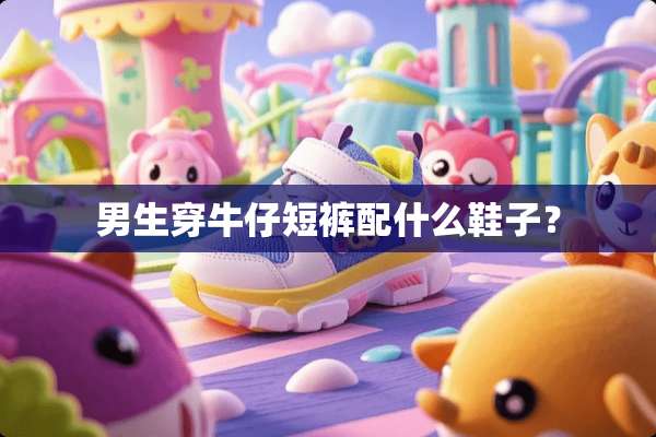 男生穿牛仔短裤配什么鞋子？