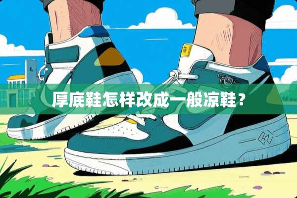 厚底鞋怎样改成一般凉鞋？