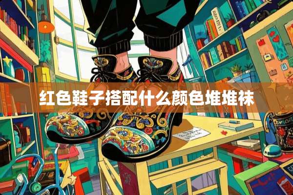 红色鞋子搭配什么颜色堆堆袜