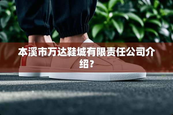 本溪市万达鞋城有限责任公司介绍？