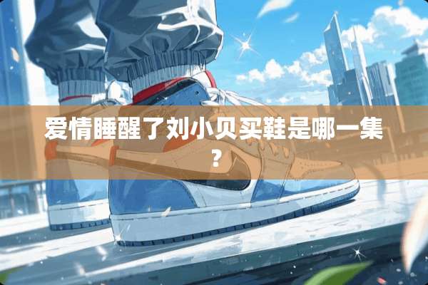 爱情睡醒了刘小贝买鞋是哪一集？