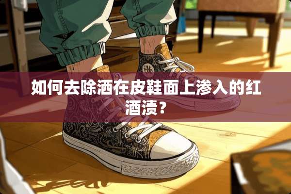 如何去除洒在皮鞋面上渗入的红酒渍？
