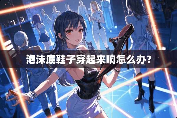 泡沫底鞋子穿起来响怎么办？