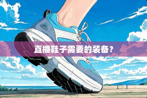 直播鞋子需要的装备？