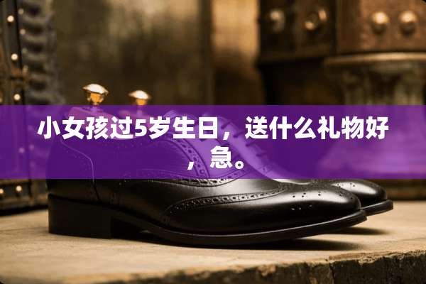 小女孩过5岁生日，送什么礼物好，急。