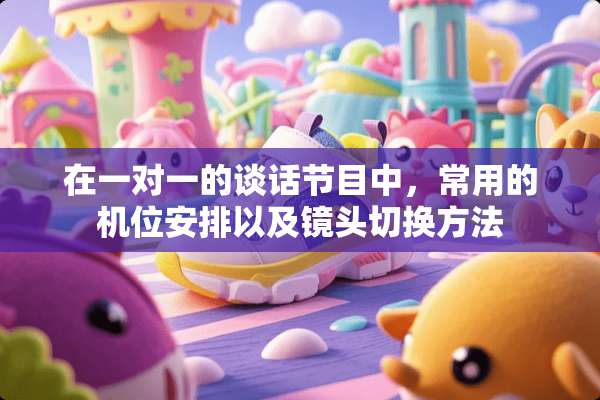 在一对一的谈话节目中，常用的机位安排以及镜头切换方法