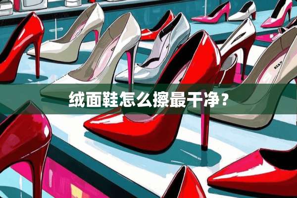 绒面鞋怎么擦最干净？