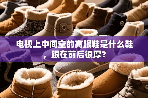 电视上中间空的高跟鞋是什么鞋，跟在前后很厚？