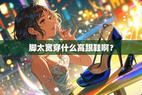 脚太宽穿什么高跟鞋啊？