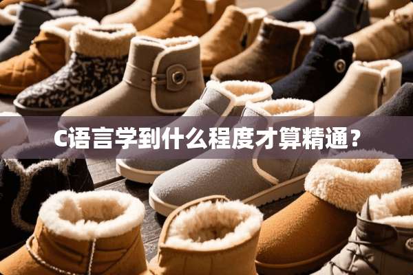 C语言学到什么程度才算精通？